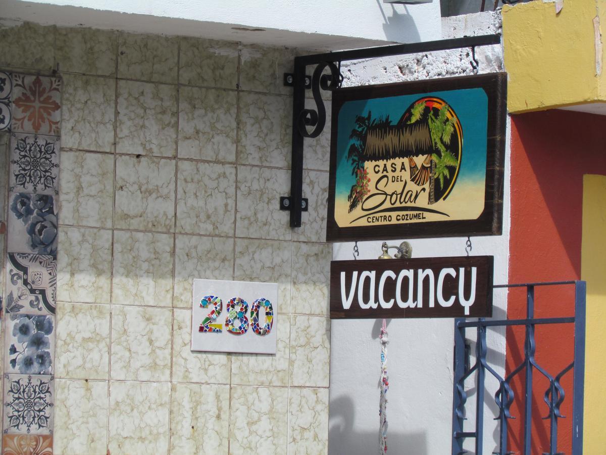 Hotel Casa del Solar Centro Cozumel - Wifi gratuito Fibra Óptica 200 Mbps Exterior foto